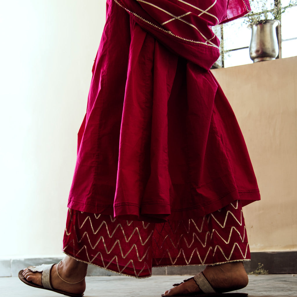 URVI (Kurta/Dress-Rani Pink)