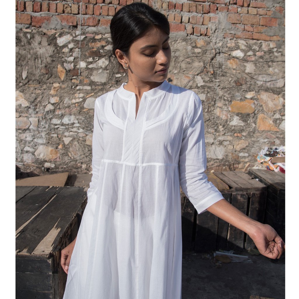 VARSHA (Kurta/Dress-White)