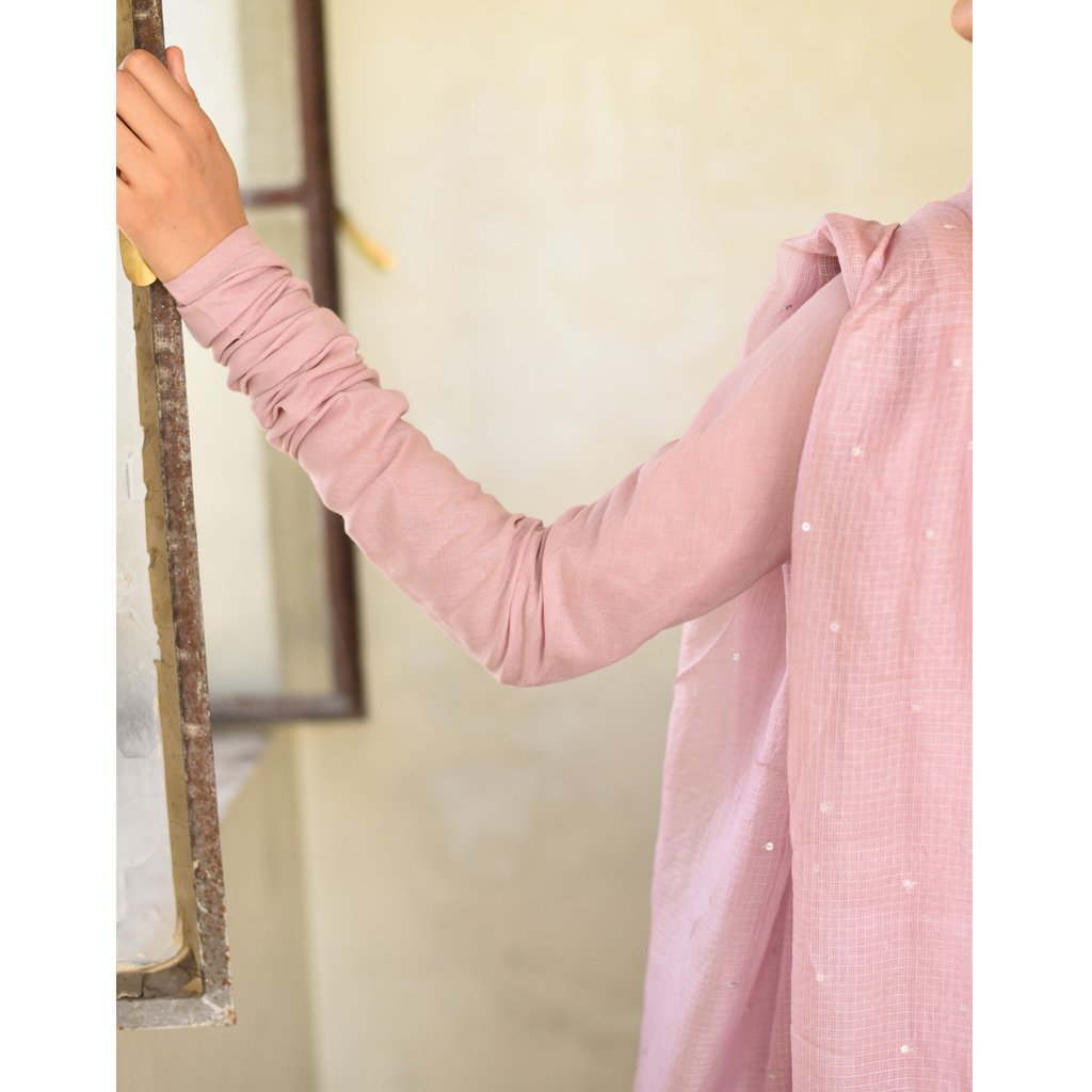 KALYAANI (Kurta/dress-Old Rose) - Tokree Shop Jaipur