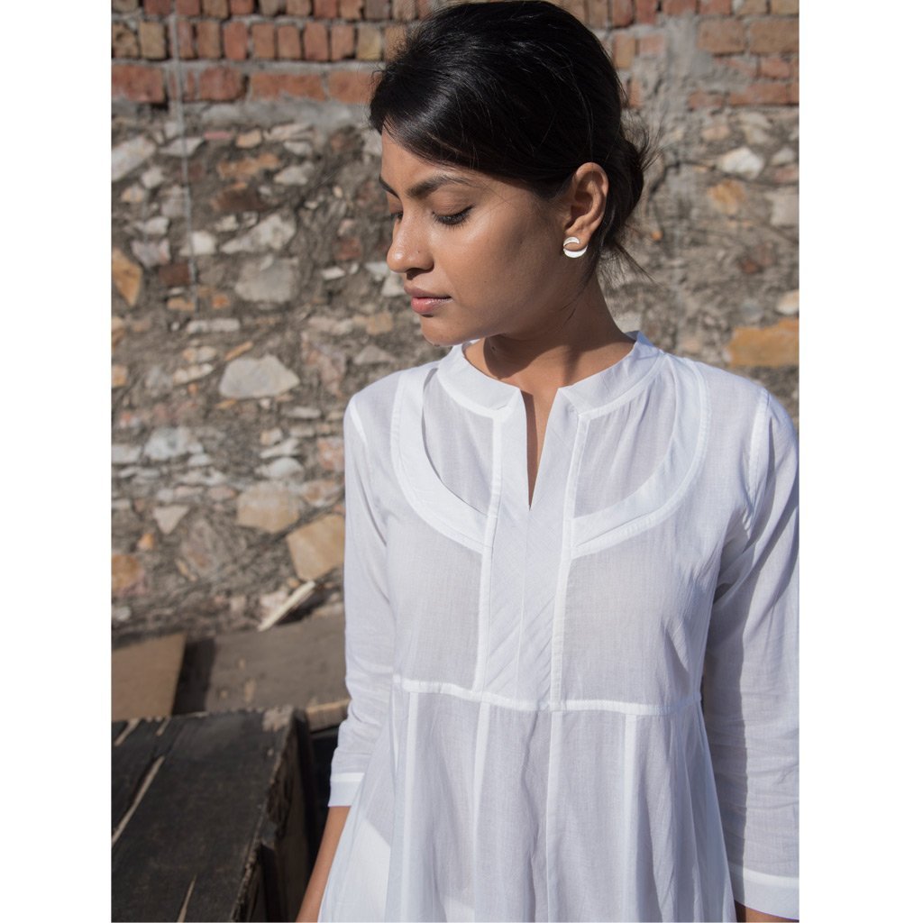 VARSHA (Kurta/Dress-White)