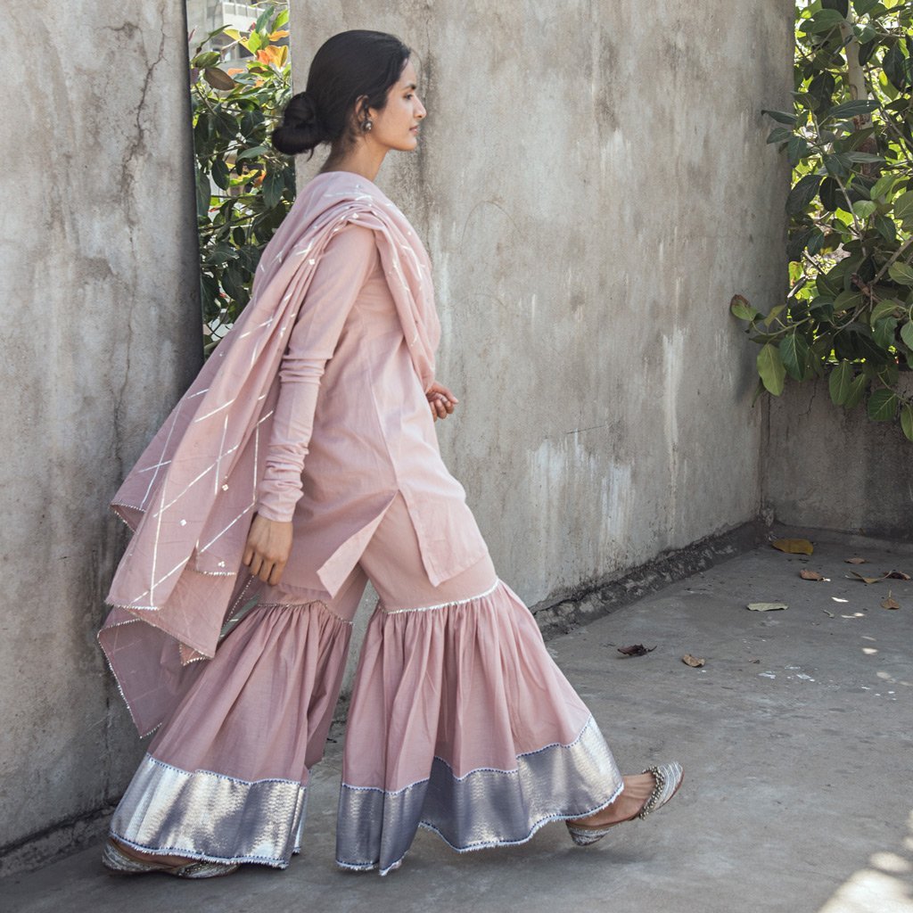 NISHA (Dupatta-Old Rose)