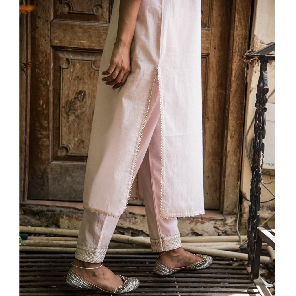 RITIKA (Pant/Pajama-Powder Pink)