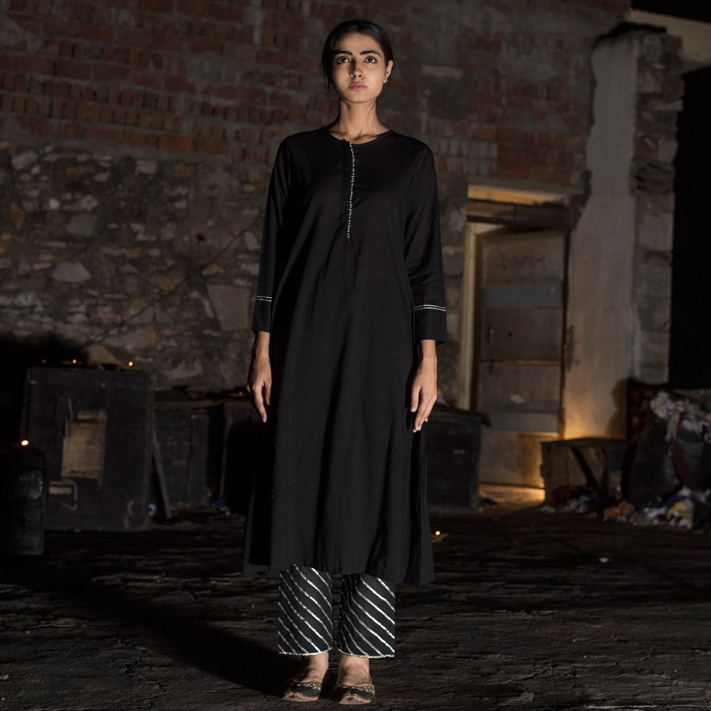 KAJRI (Kurta/Dress-Black) - Tokree Shop Jaipur