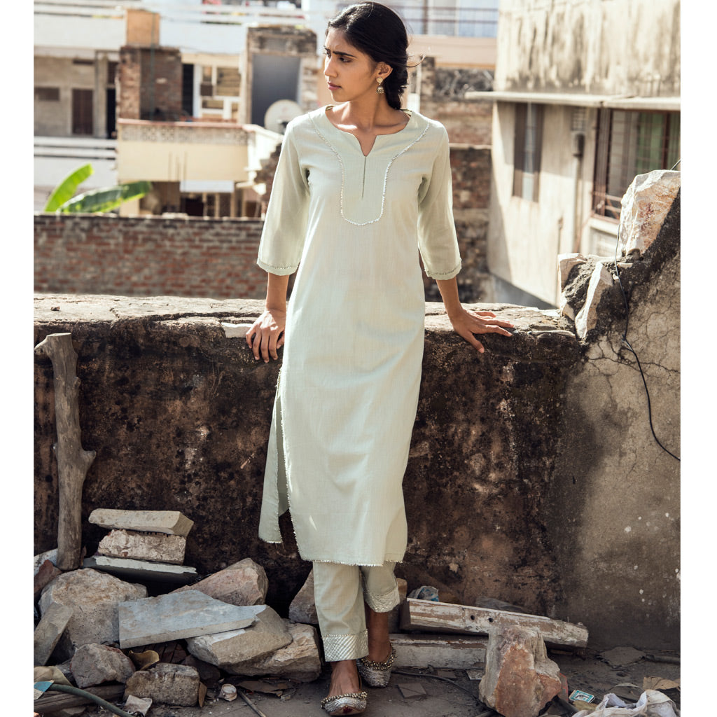 RIDDHI (Kurta/Dress-Sage)