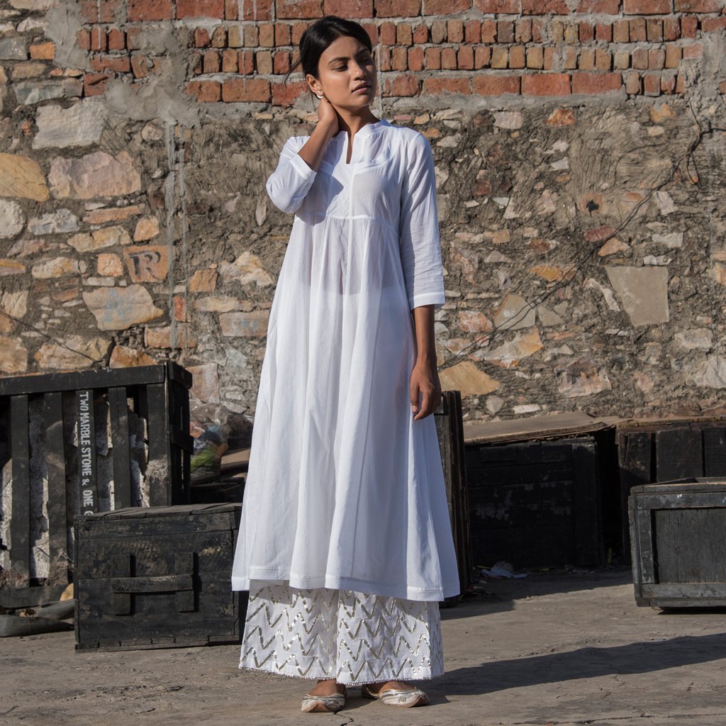 VARSHA (Kurta/Dress-White)