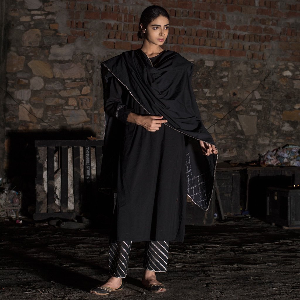 KAJRI (Kurta/Dress-Black) - Tokree Shop Jaipur