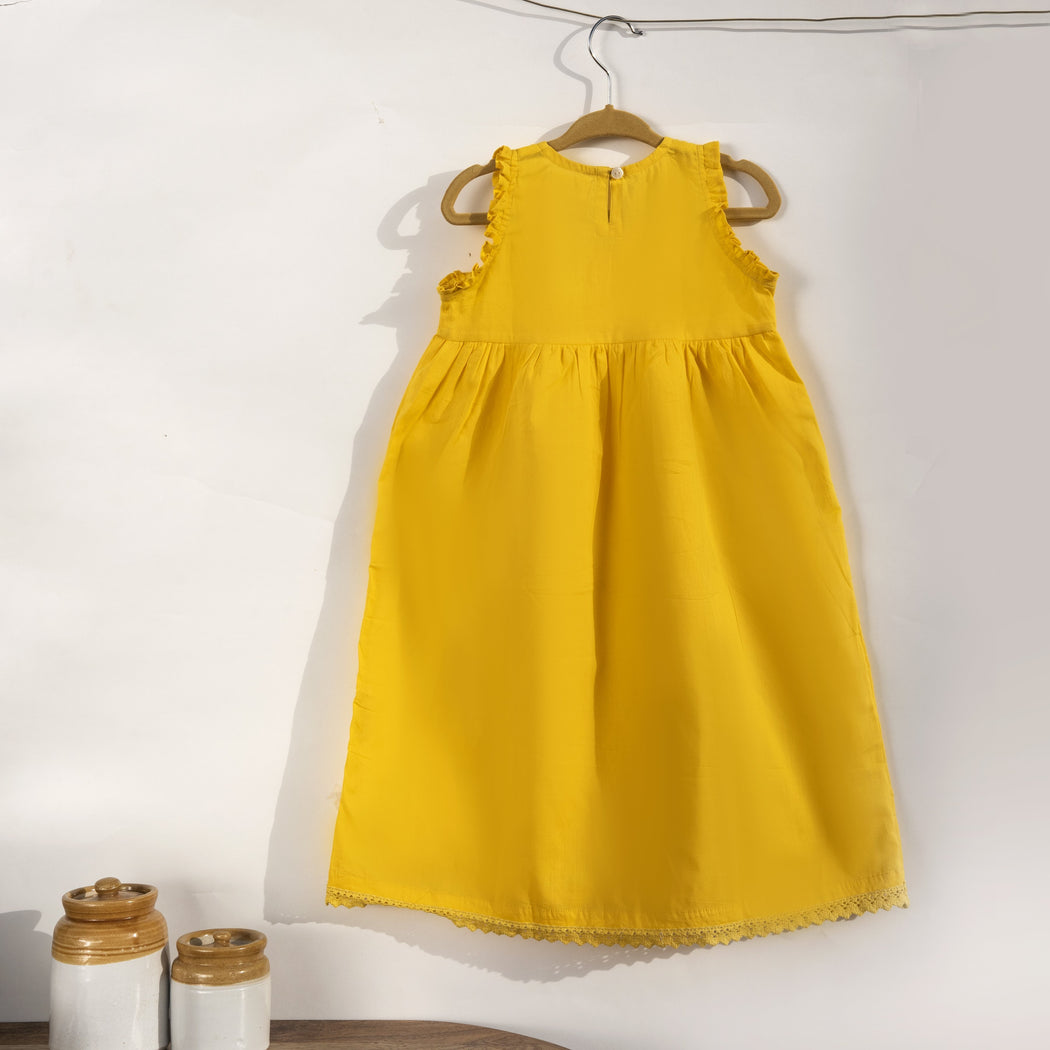 Sunshine Dress (KIDS-GIRLS) - Tokree Shop Jaipur