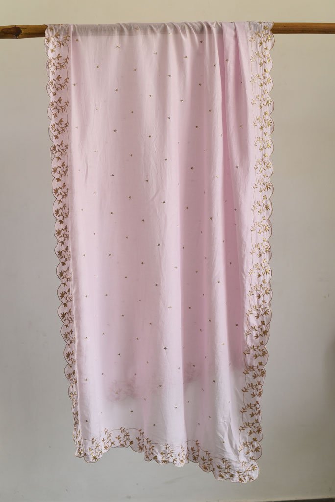 LORRAINE (Lavender Dupatta) - Tokree Shop Jaipur