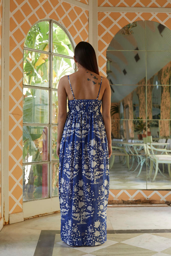 DONNA (MAXI DRESS INDIGO)