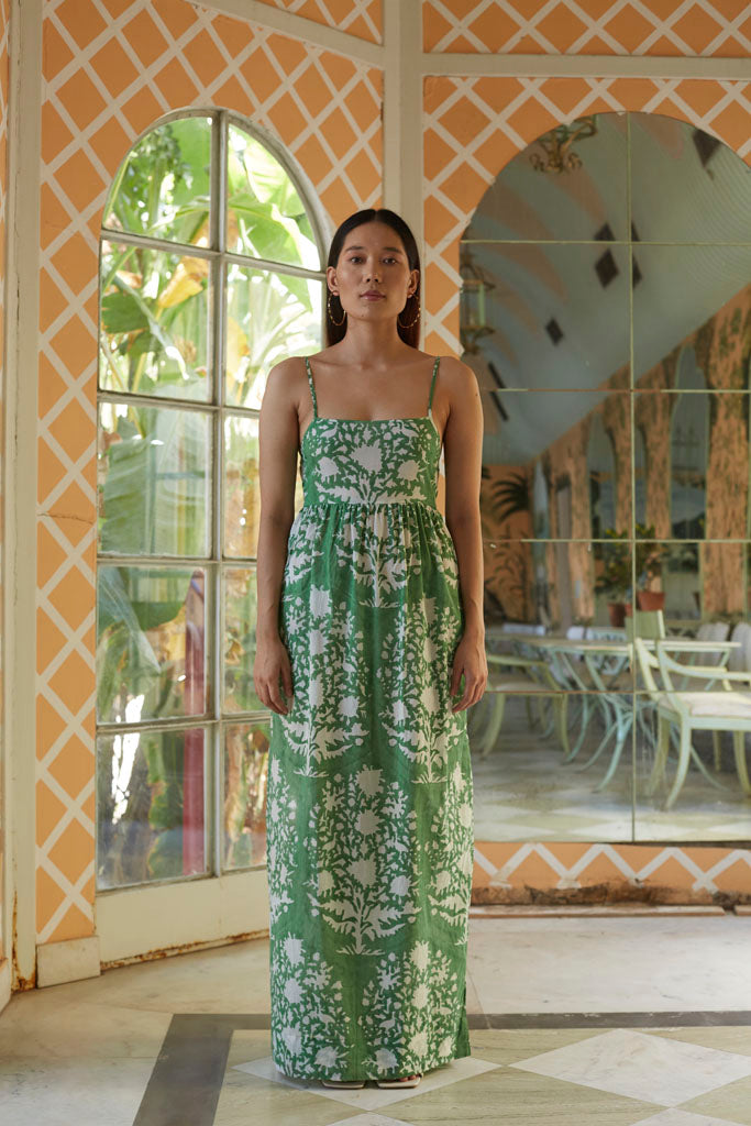 ADRIANNA (MAXI DRESS GREEN)