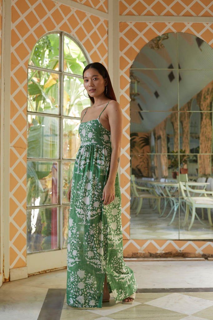 ADRIANNA (MAXI DRESS GREEN)