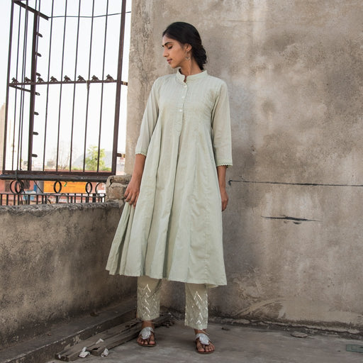 VIDYA (Kurta/Dress-Sage Green)