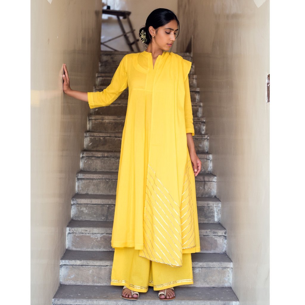 RITU (Kurta/Dress-Yellow)