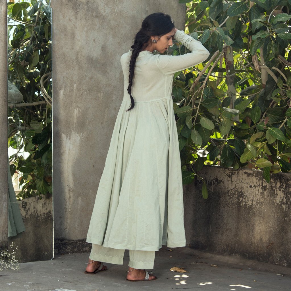 AALA (Kurta/Dress-Jade) - Tokree Shop Jaipur