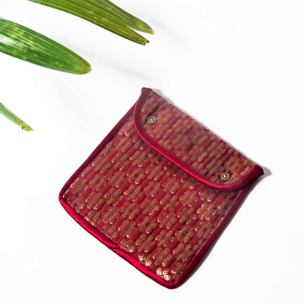 Brocade Pouch (Big-Brick) - Tokree Shop Jaipur