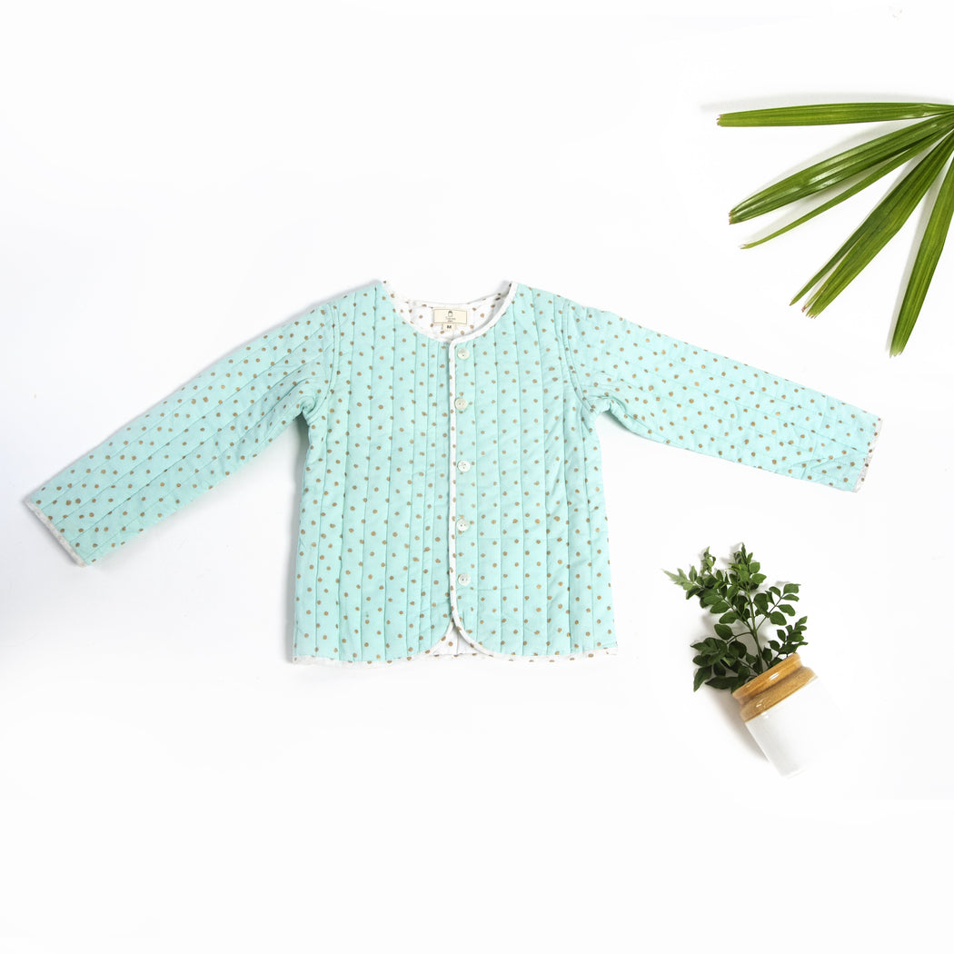 Emma Short Jacket (reversible) -KIDS (UNISEX) - Tokree Shop Jaipur