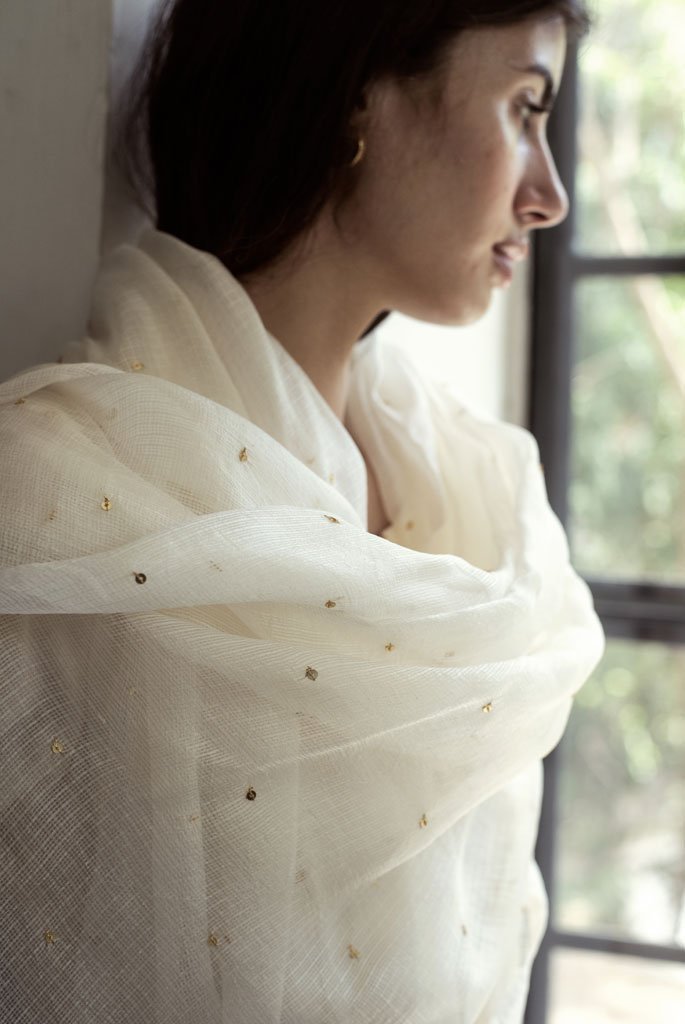 VANILLE DUPATTA - Tokree Shop Jaipur